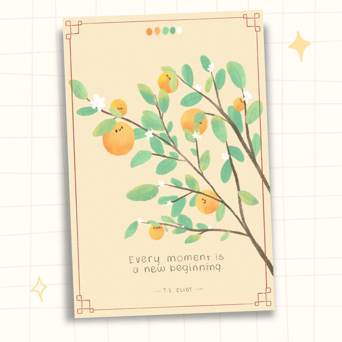 New beginnings print