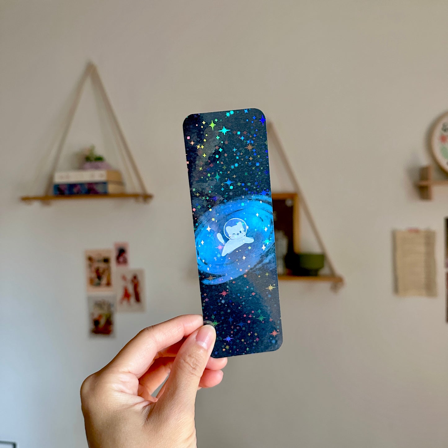 Space kitty bookmark