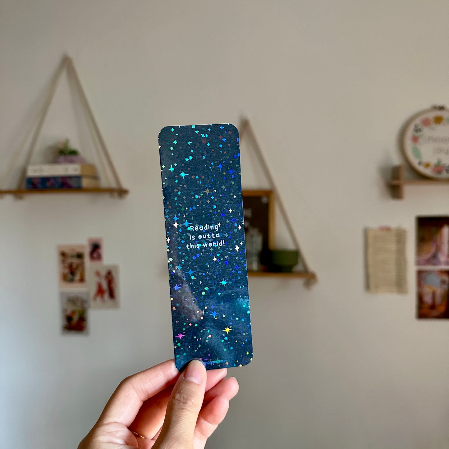 Space kitty bookmark