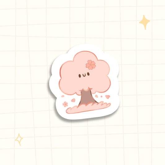 Cheery blossom tree sticker