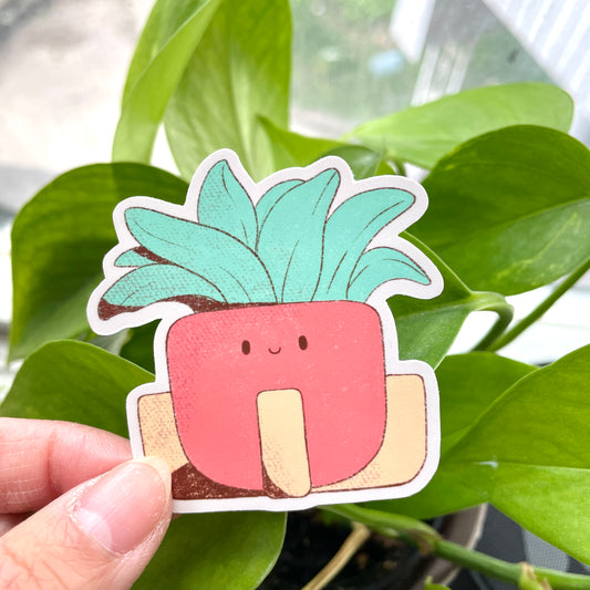 Plant buddies sticker set