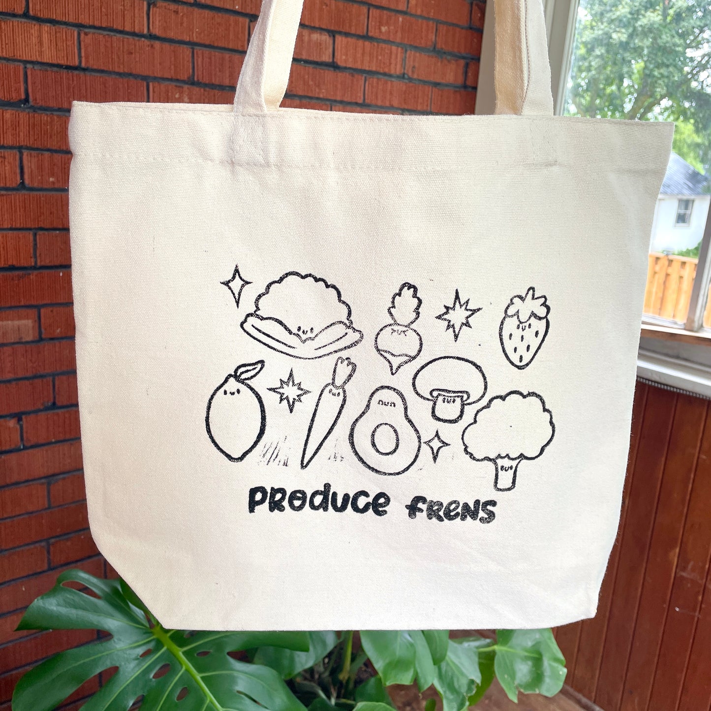 Produce frens tote bag